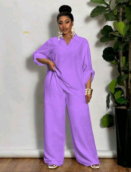 Ensemble élégant violet