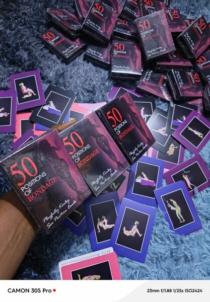 Cartes de jeu bondage