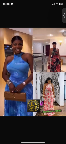 Robe élégante sans manches