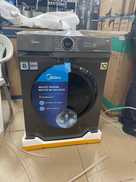 Machine à laver midea 8kg