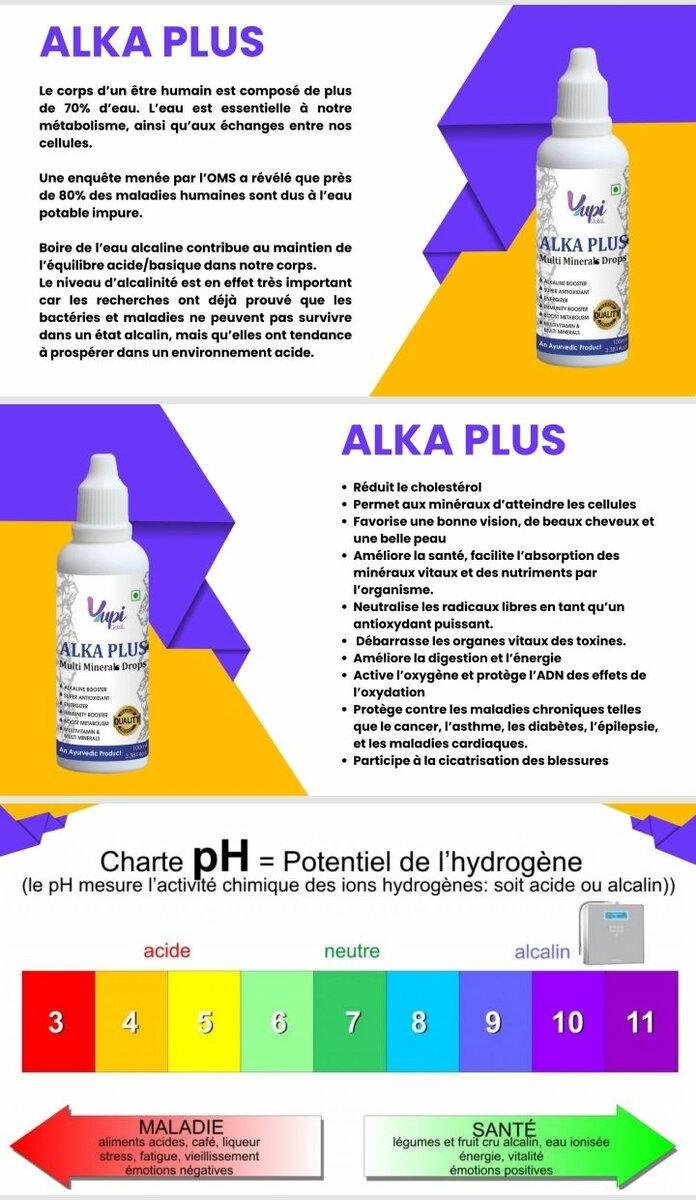 Yupi Alka Plus Minéraux Bio