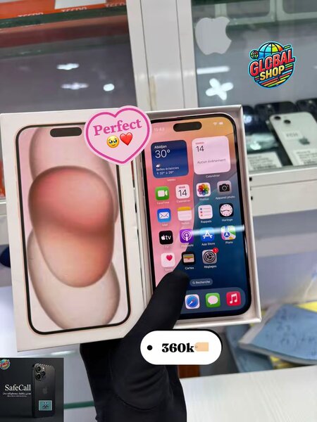 iPhone 15 Plus 256GB Rose