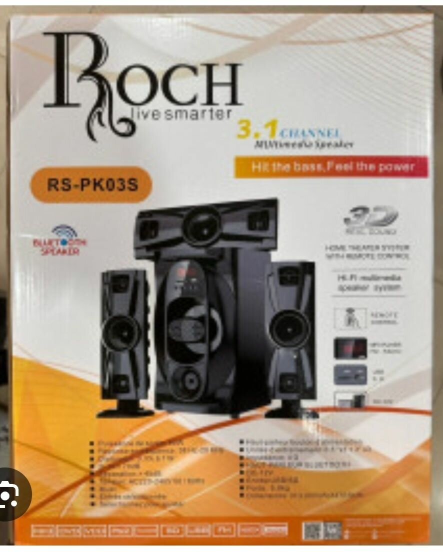 Haut-parleur Bluetooth 3.1 Roch