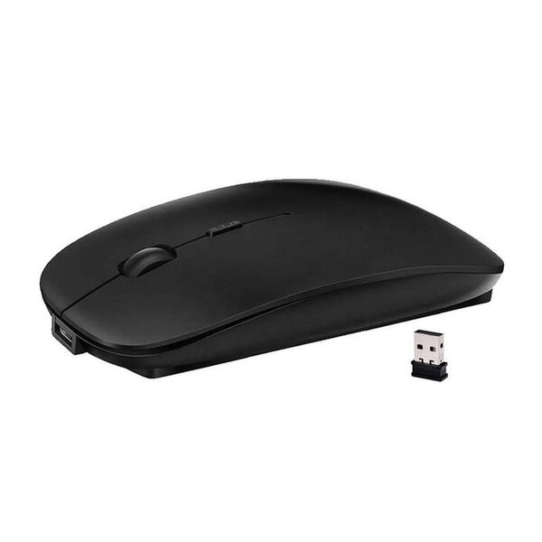 Souris d'ordinateur Sans Fil, double mode, Rechargeable 2.4G