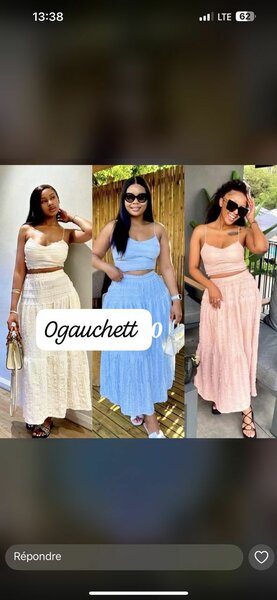 Set élégant casual femme