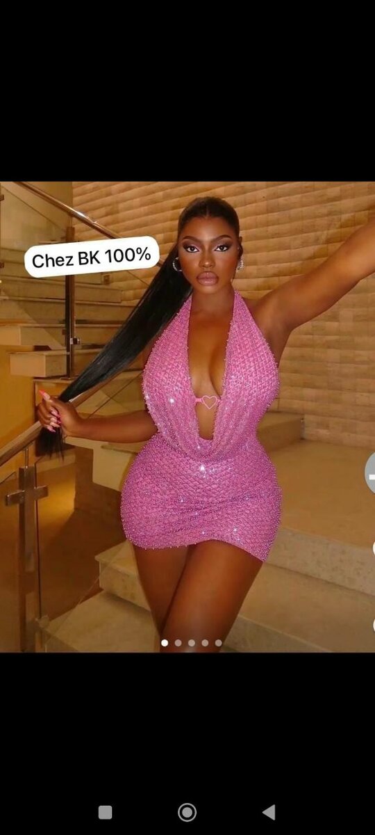 Robe de soirée pailletée