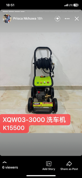 High pressure washer electric