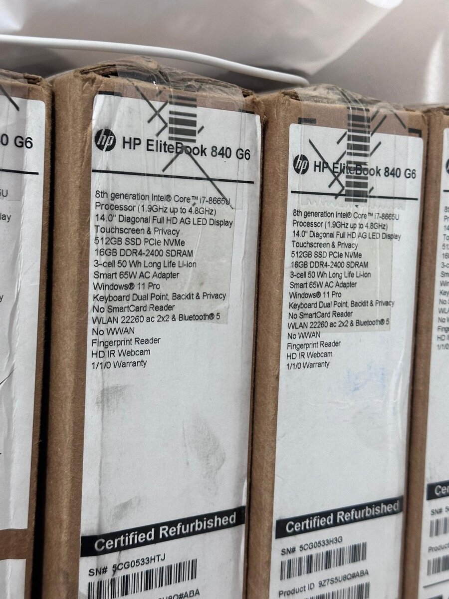 Certified refurbished Brand new. HP Elitebook. 840 G6