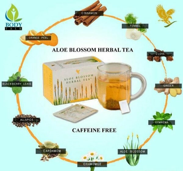 Aloe Blossoms Herbal Tea