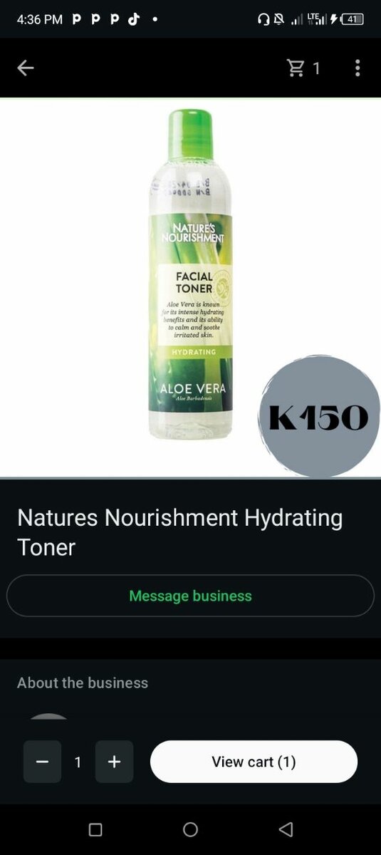 Natures nirishment vit e torner