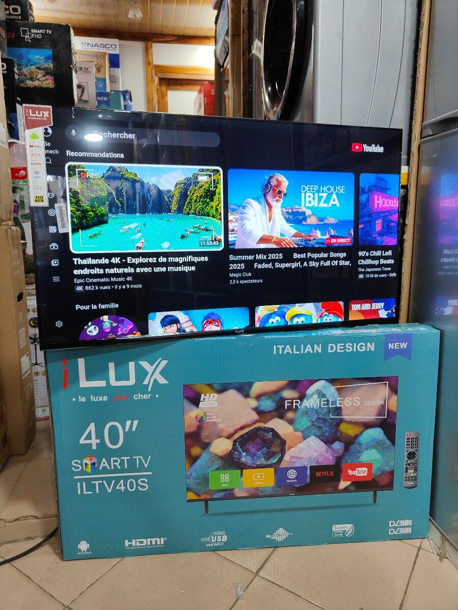 Tv ilux 40pouce Android