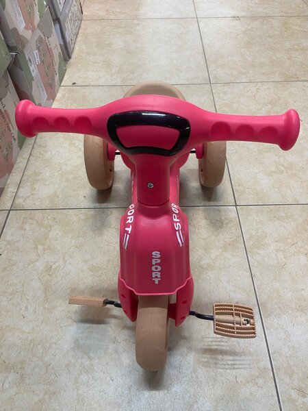 Draisienne enfant rose sport