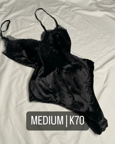 Beautiful Women's Sleepwear Bodysuit black