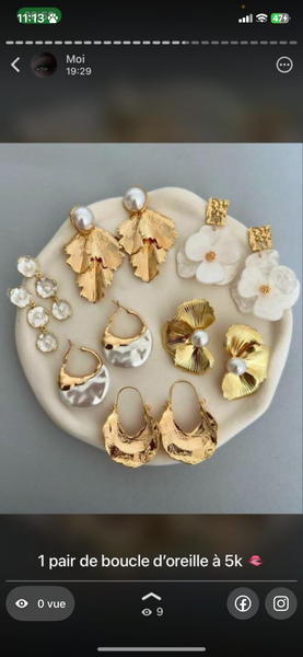 Boucle d´oreille de Qualité