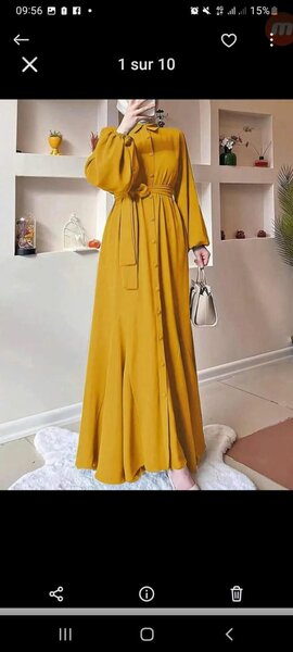 Robe Modeste Élégante Femme