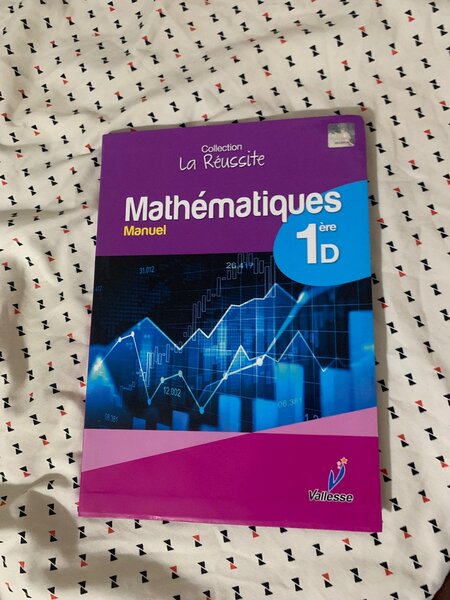 Manuel Mathématiques 1ère D