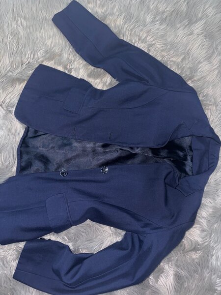 Navy blue office jacket size medium