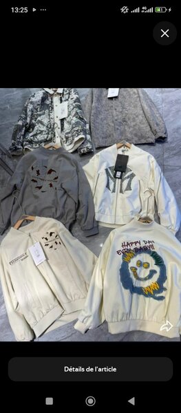 Vestes en cuir élégantes