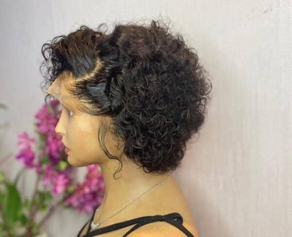 Pixie frontal rouge noir dispo