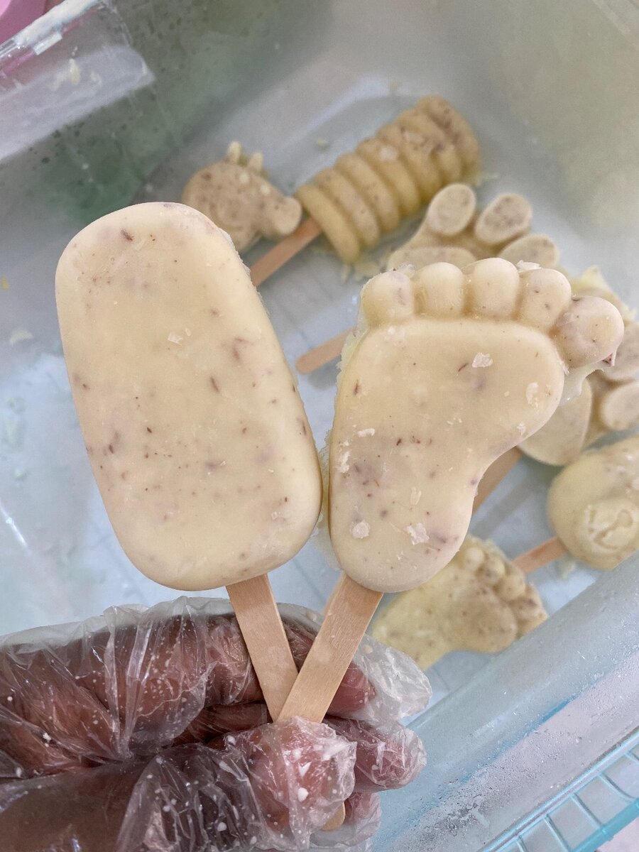 Lot de Glaces au coco