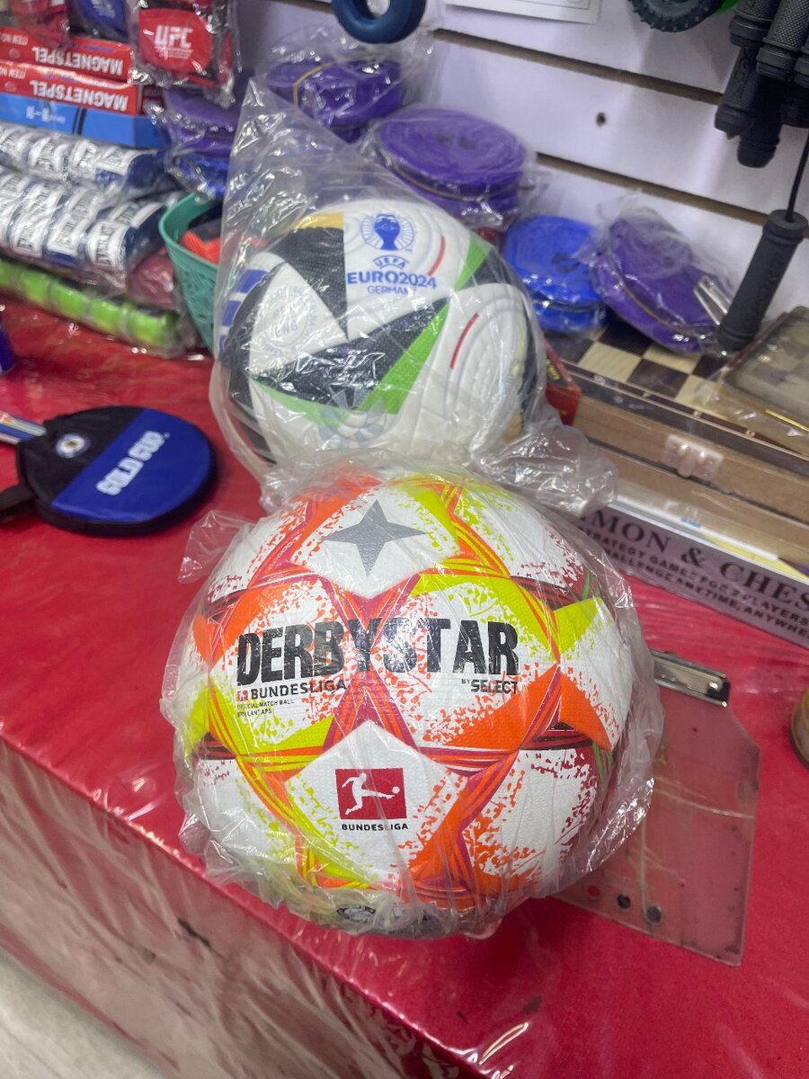 Мяи футбольные кожа