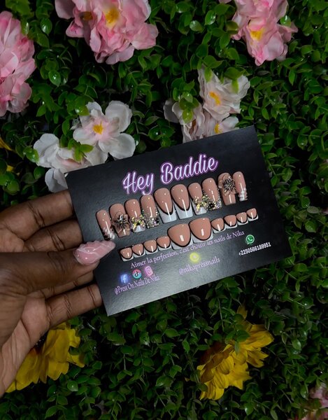 Ongles Press-On Brillants