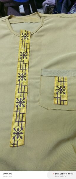 Tunique africaine pour hommes – broderie élégante