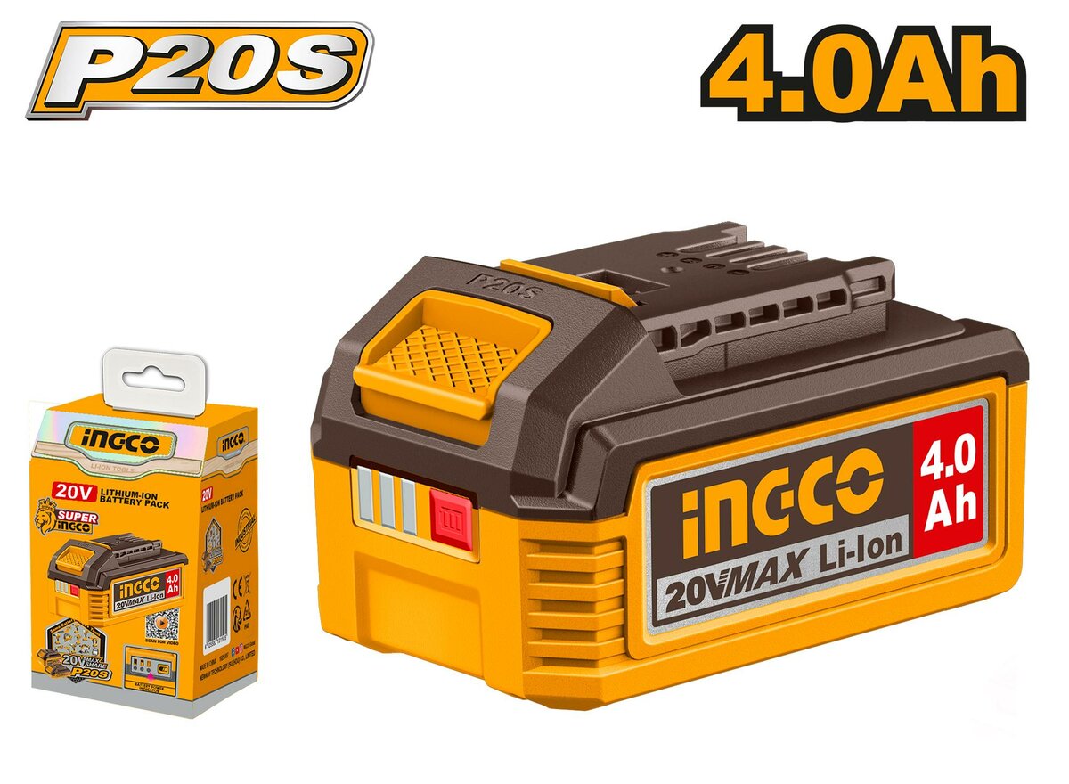 Batterie Lithium-Ion Ingco 20V