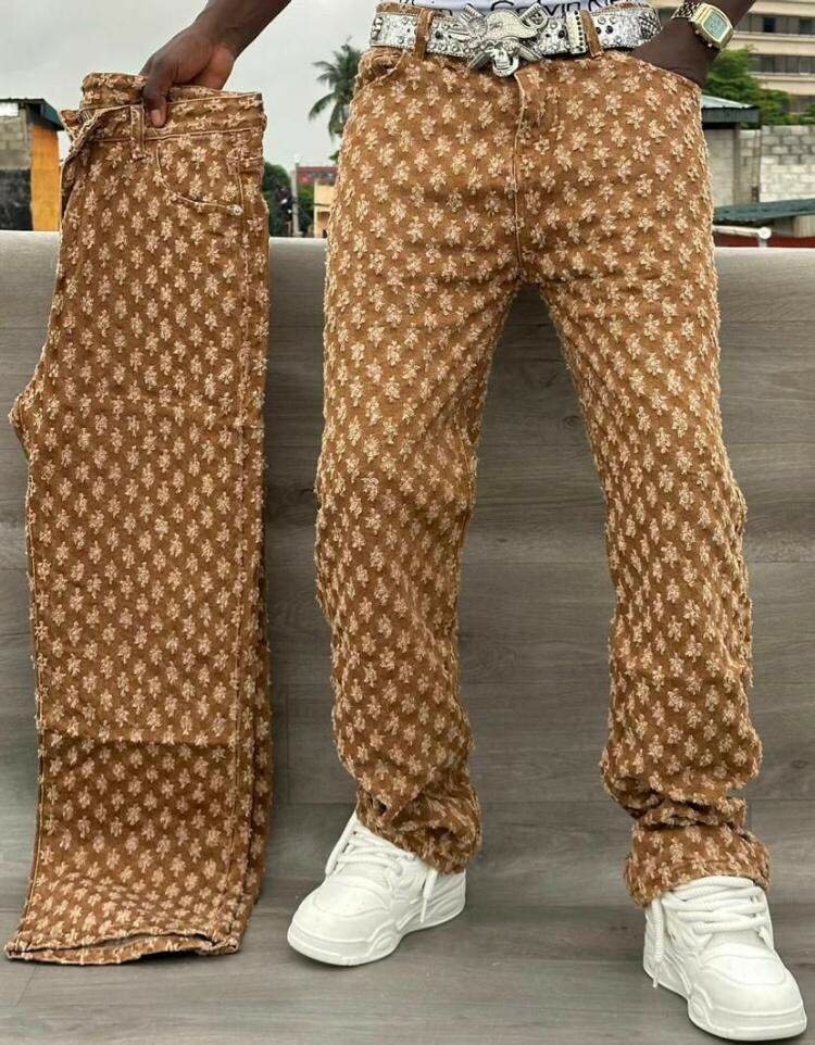 Jeans imprimés tendance