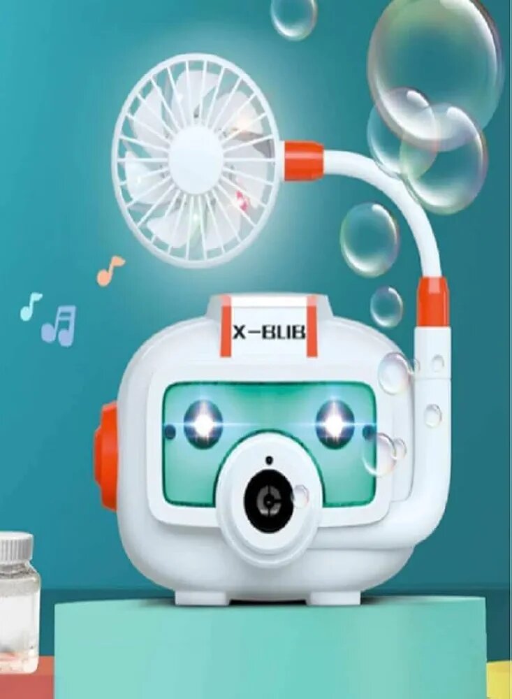 Machine à bulles musicale