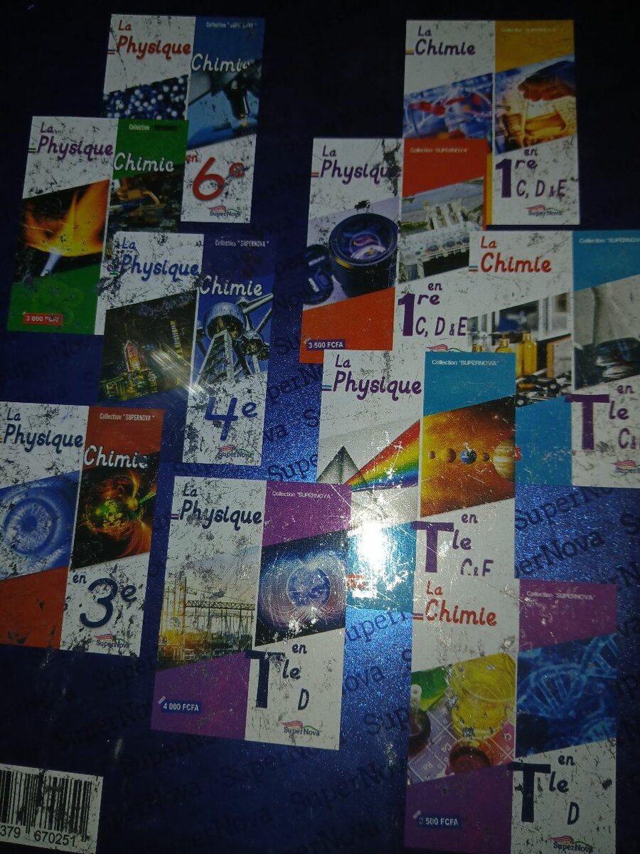 Livre Physique Chimie Supernova