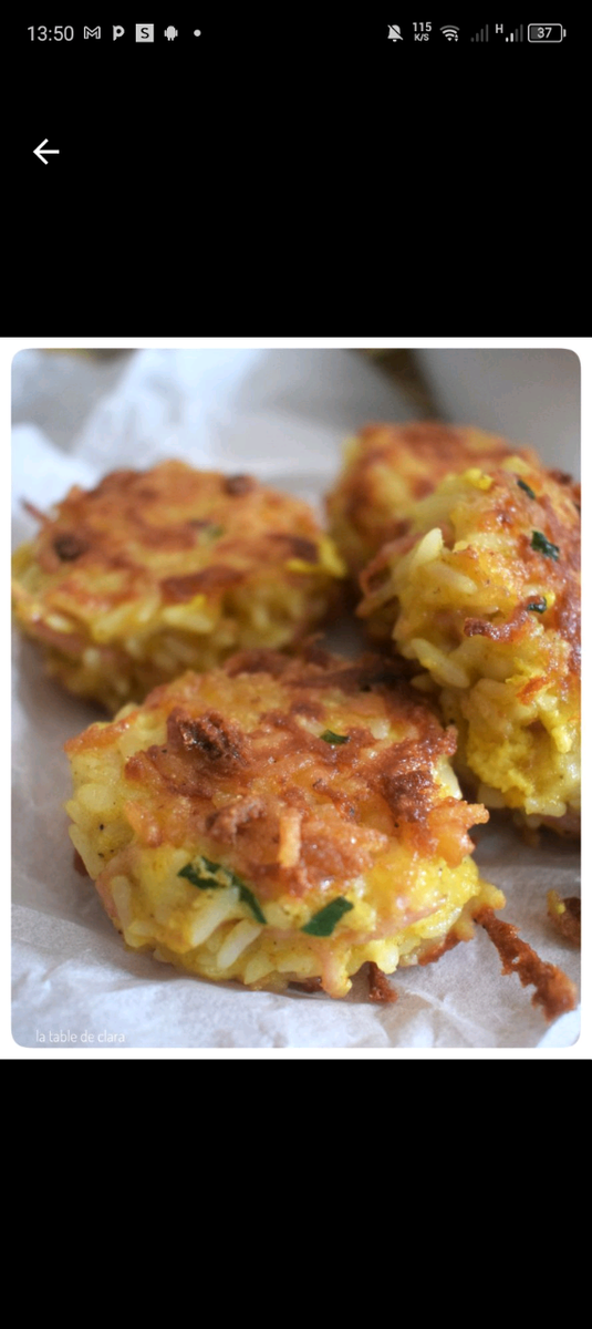 Gallette au crevettes