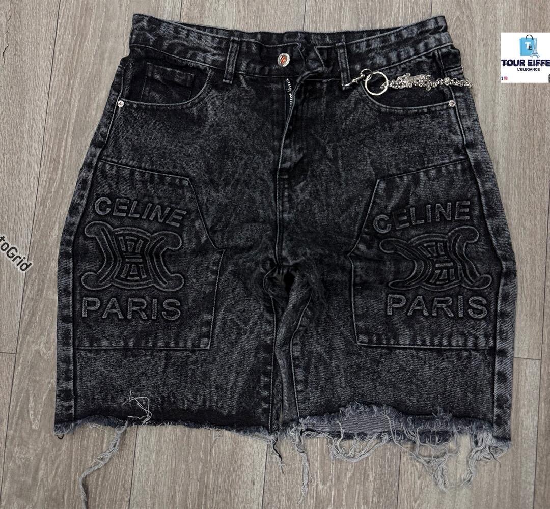 Shorts en jean décontractés
