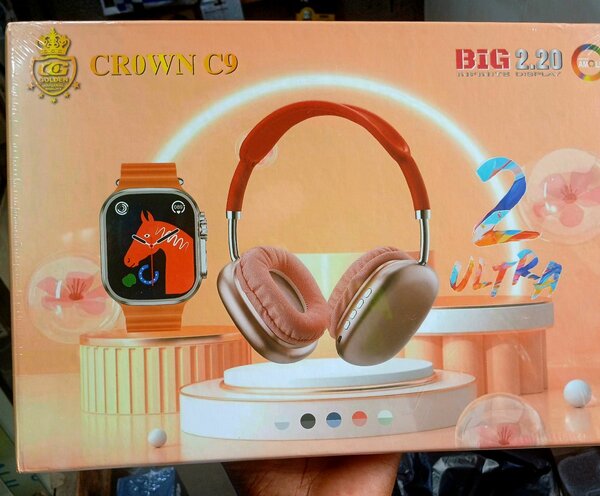 Casque et Montre Intelligente Crown C9