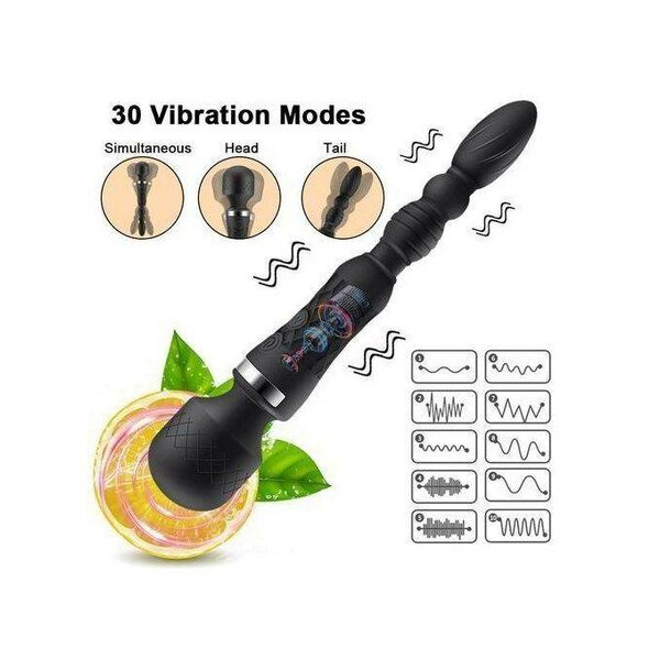 Vibromasseur Double USB Rechargeable
