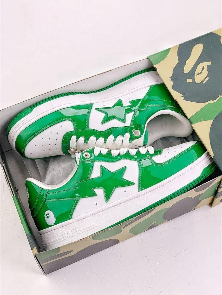 Bape sat sneakers