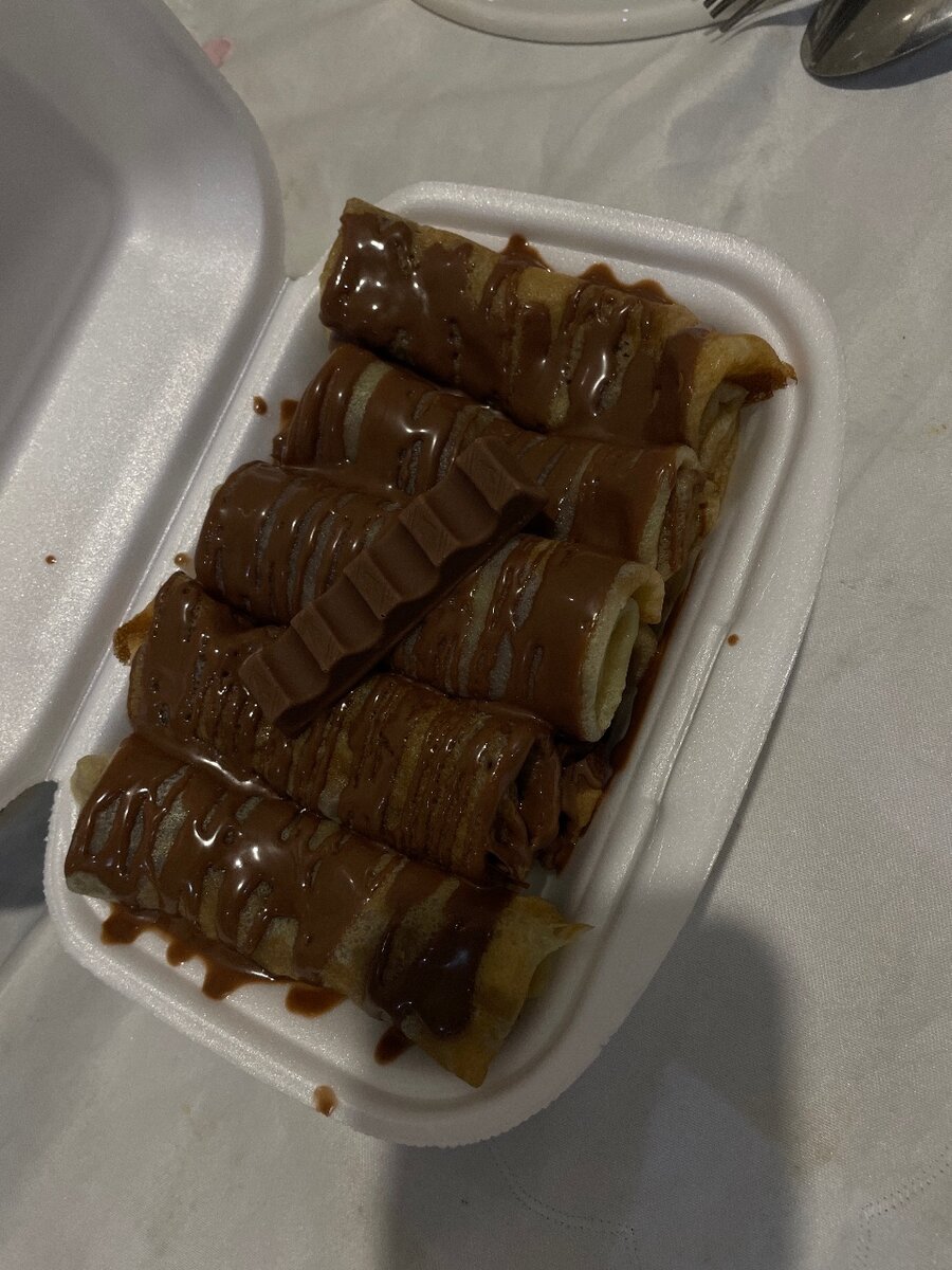 Crêpes nutella kinder
