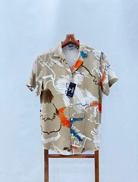 Chemise tropicale homme