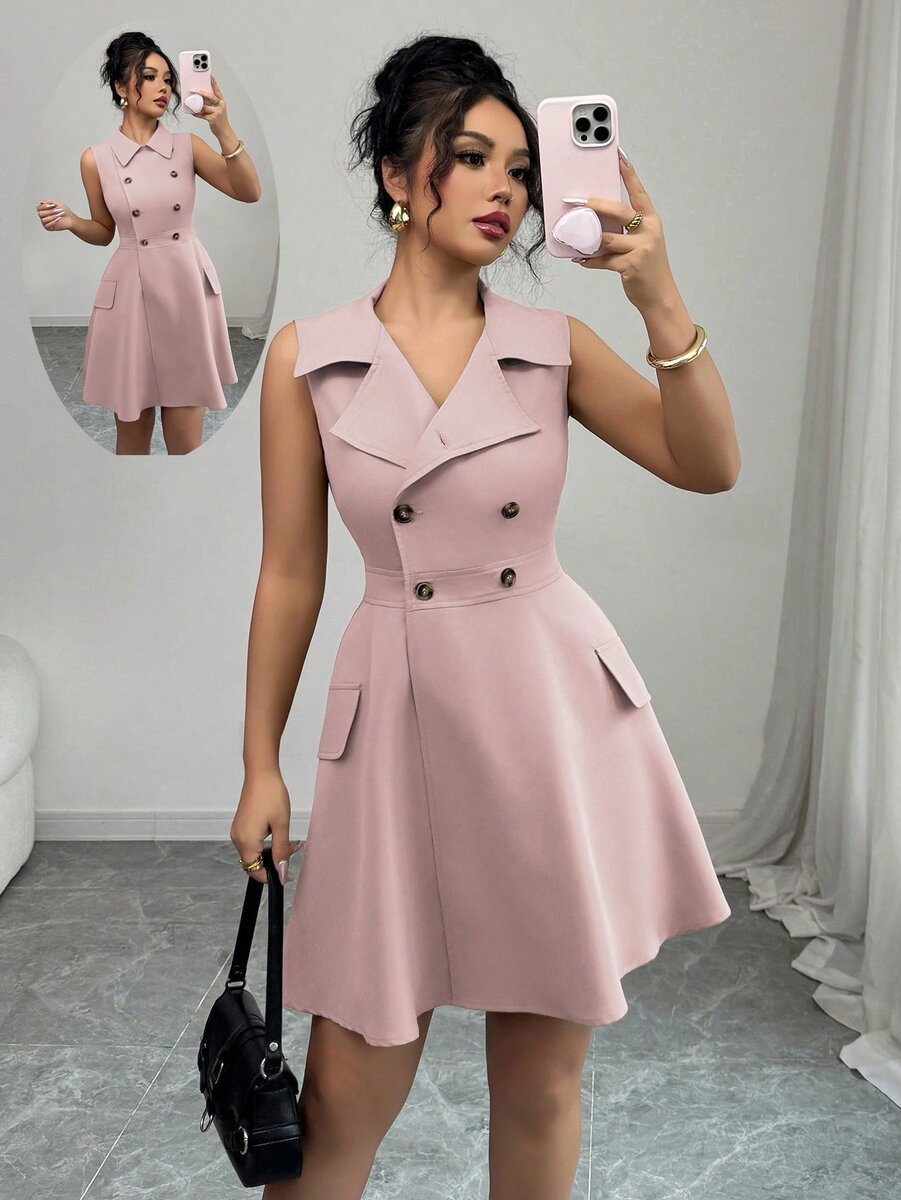 Robe Évasée Élégante Femme