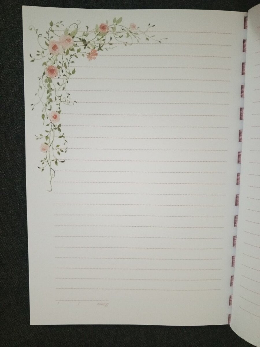 Carnet élégant floral A5