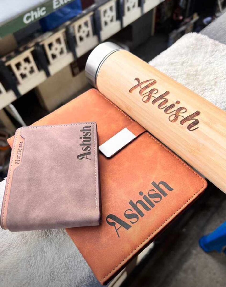 Diary ,flasks and Wallet