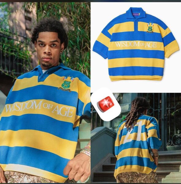 Polo rayé Wisdom of Age