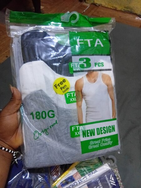Lot de 3 débardeurs homme FTA