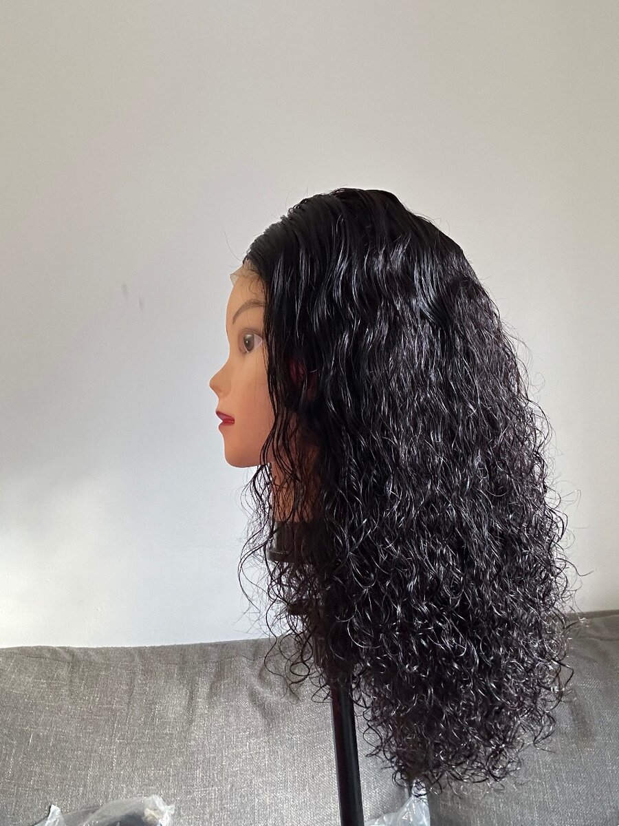 14 inches wet curls