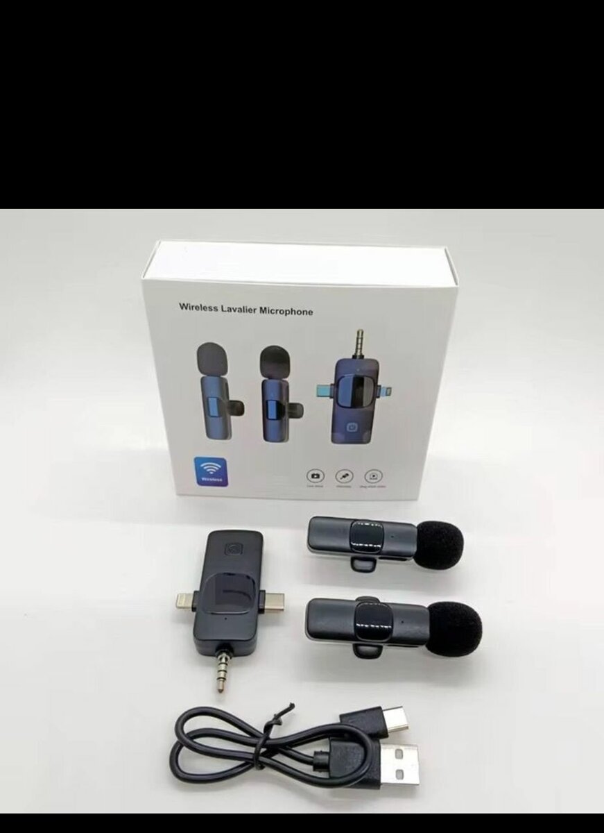 Microphone Lavalier Sans Fil