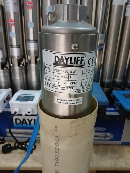 DAYLIFF DSP1-10 0.5HP SUBMERSIBLE PUMP PACK