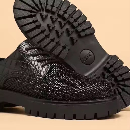 Chaussures élégantes hommes noires