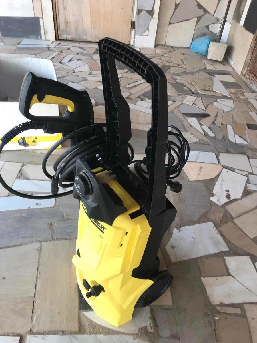 4k car washer Neat and strong