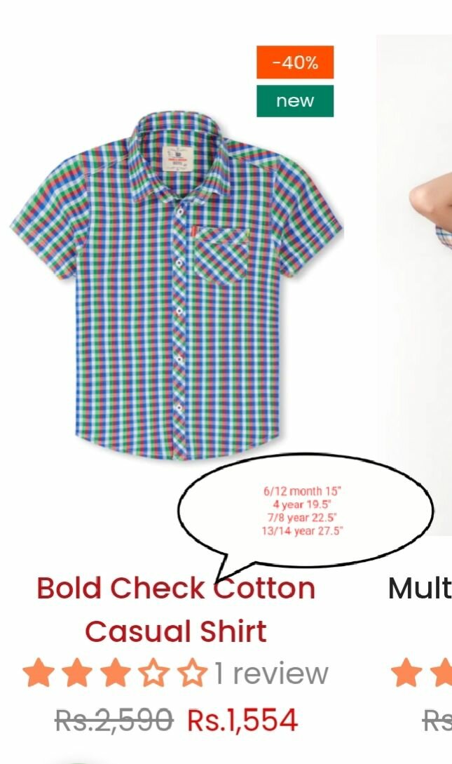 Check multicolored dress shirt