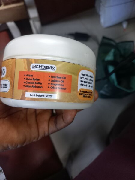 Shea body and hair butter
